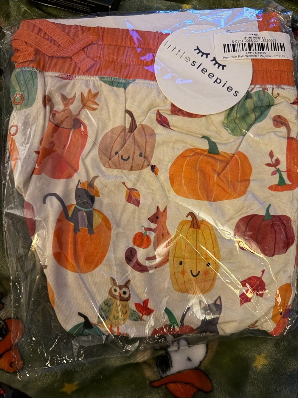 Little Sleepies Pumpkin Pals PJ Pants
